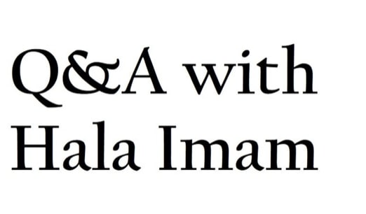 Q&A with Hala Imam